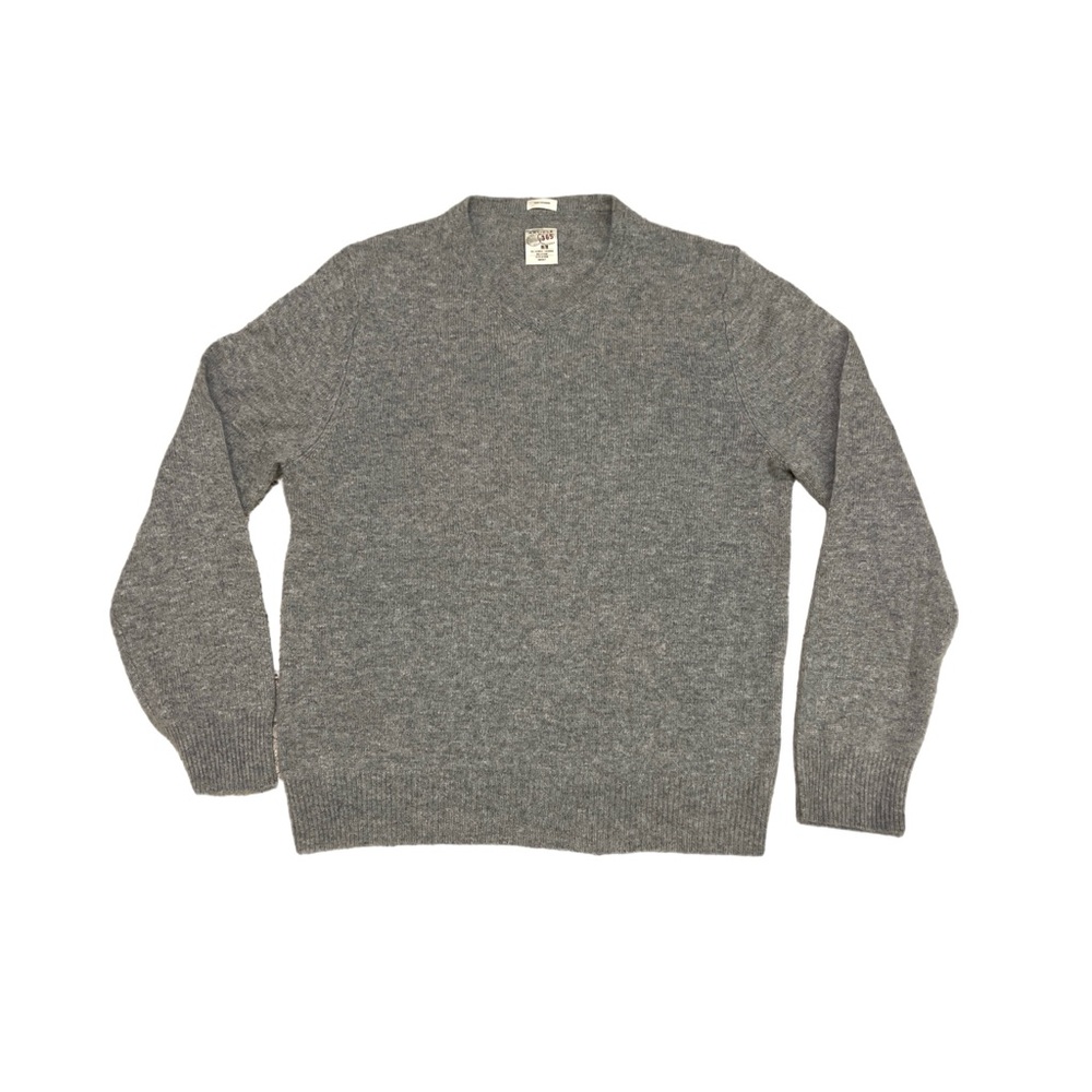Article 365 100% Cashmere Men's Charcoal V-Neck Sweater — image 2 of 7